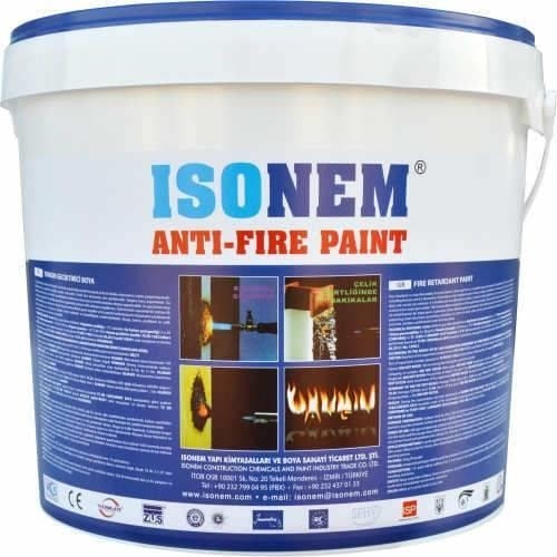 Isonem Antifire Paint Yangın Geciktiren Boya 10 kg