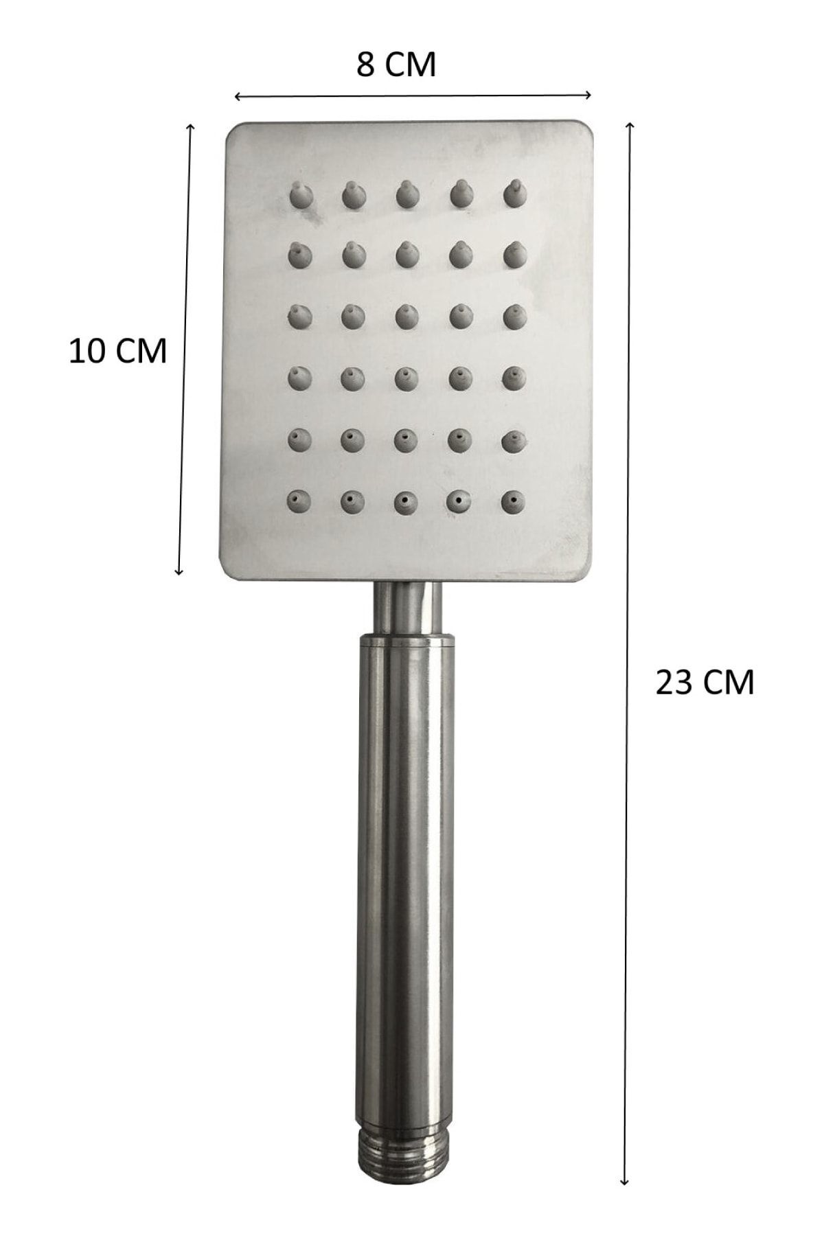 Shine Krom Paslanmaz Duş Başlığı + Duş Hortumu + Mafsal Duş Takımı Duş Seti