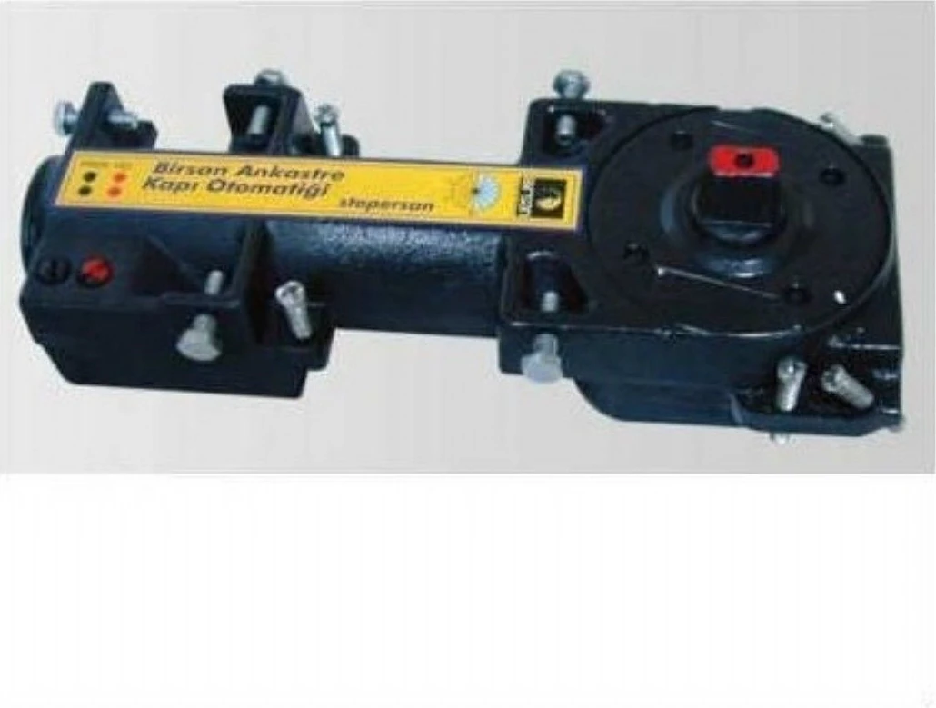 Birsan Cam Kapı Yer Hidroliği Çift Yönlü Gümüş - Beyaz 1 Adet