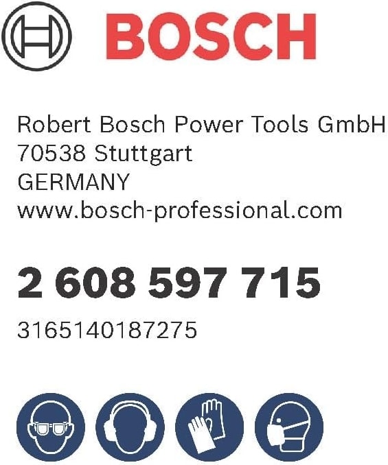 BOSCH Professional 10X Beton Matkap Ucu Cyl-3 (Beton Için, Ø 5 x 50 x 85 Mm, Darbeli Matkap Aksesuarı), 10 Adet