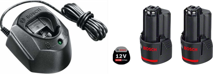 BOSCH Gal 1210CV +2 x Gba 2AH Şarj Cihazı