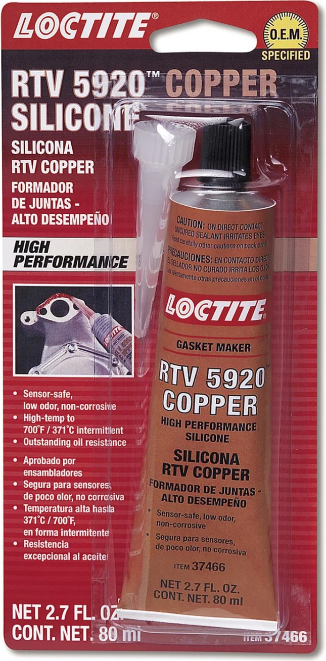LOCTİTE SI 5920 - 80ML | SİLİKON CONTA | BAKIR | 350°C