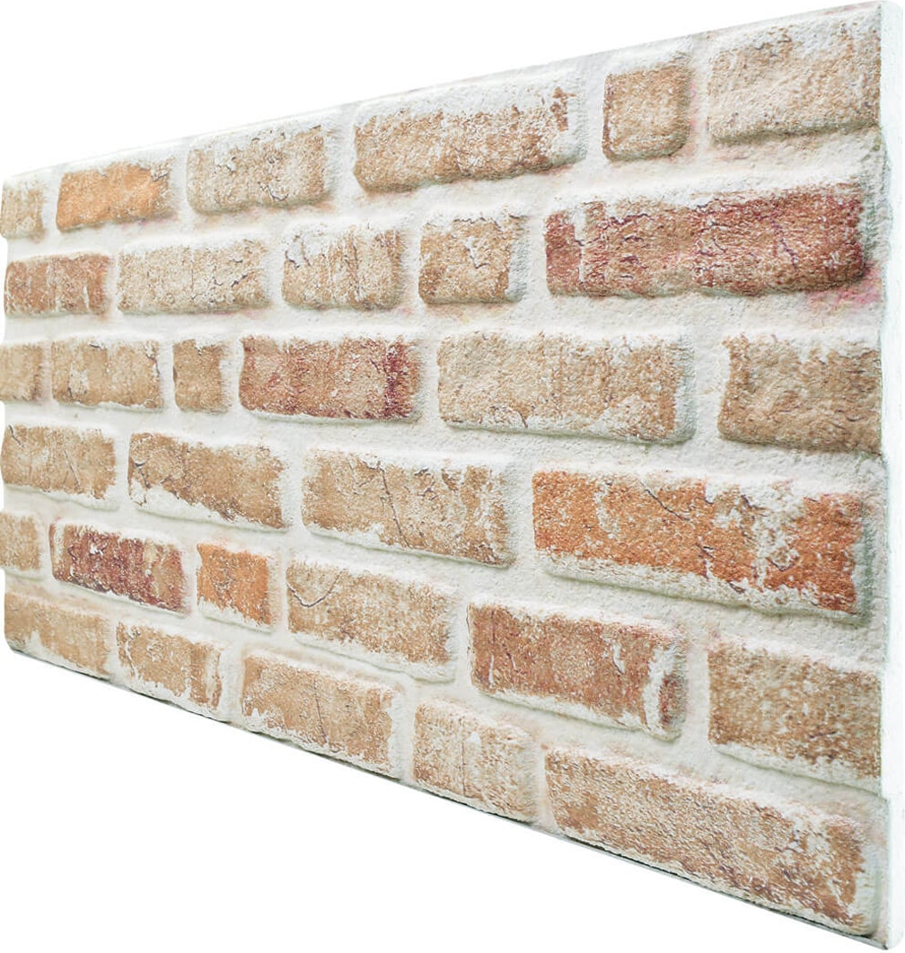 5 Adet (2,5m2) x Tuğla Desenli 3 Boyutlu Renkli Strafor Köpük Duvar Kaplama Paneli (BR-550)