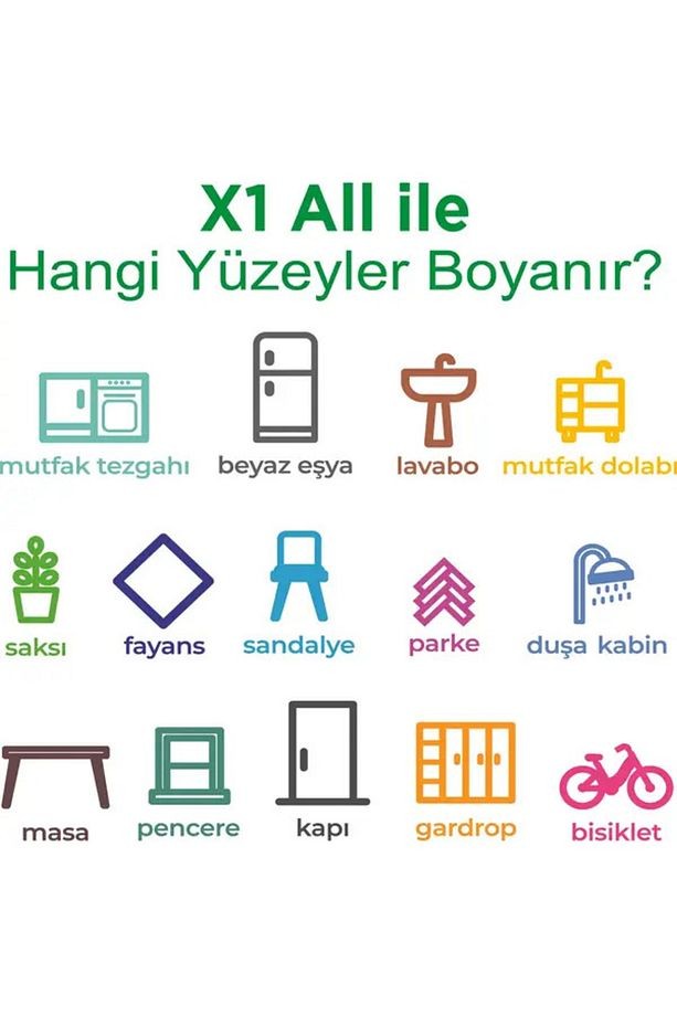 X1 ALL BEYAZ 0,75 LT POLİSAN
