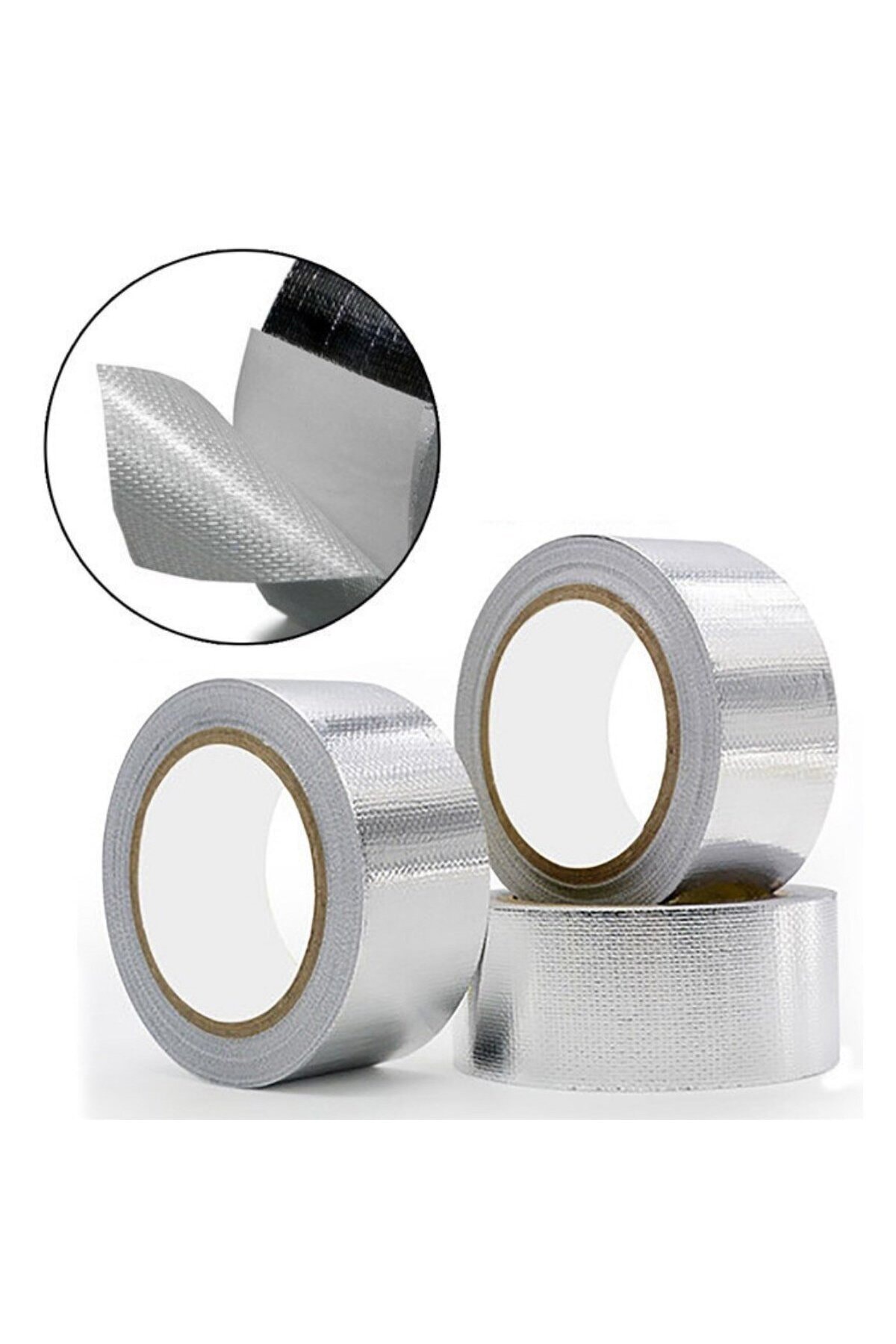 OZKUVVET Su ve Sıcağa Dayanıklı Güçlü Yapışkan Bant Folyo Çatı Boru Duvar Çatlak Onarım 5M X 10CM