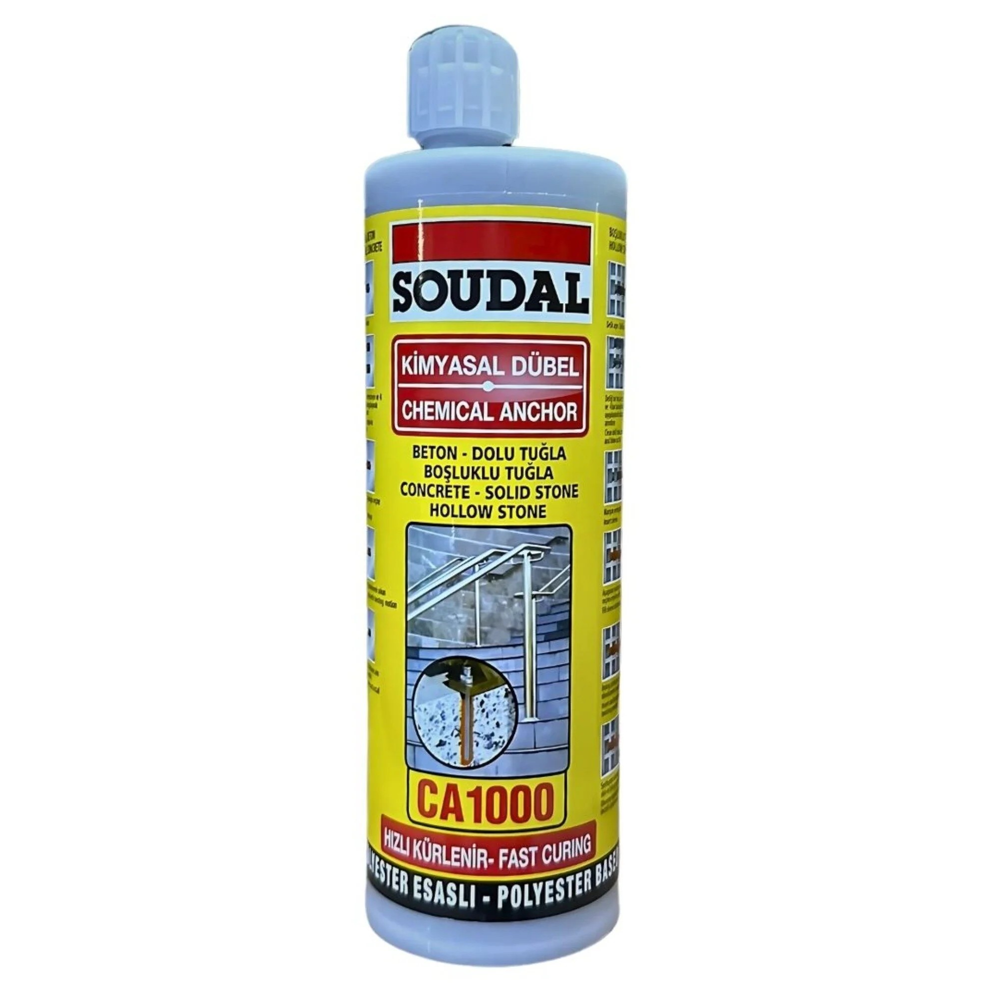 Soudal Kimyasal Dübel CA1000 Polyester