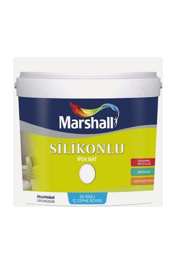 Antrasit Iç Cephe Boyası – 15 Lt / 20 Kg | Silikonlu, Ipek Mat, Tam Silinebilir
