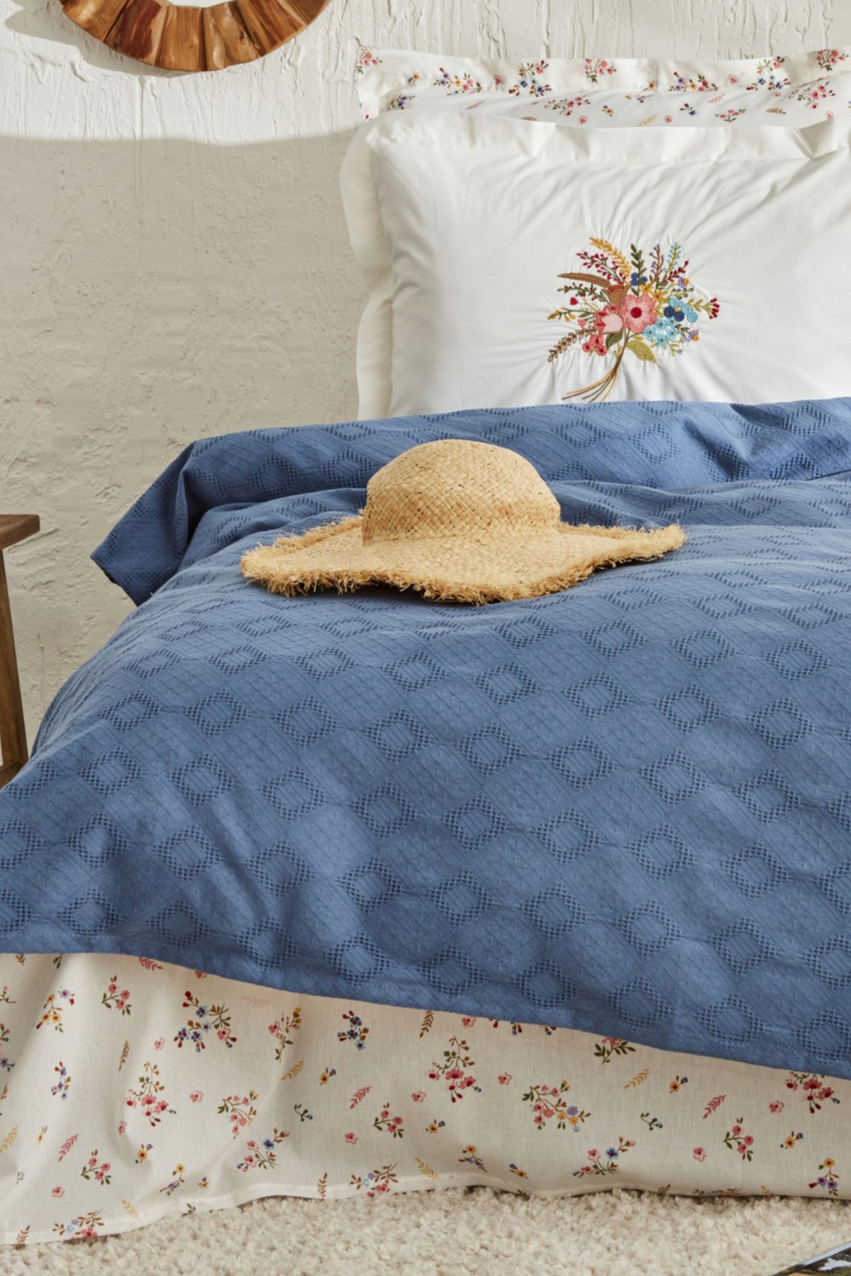 Spring Çift Kişilik Nish Set Beyaz