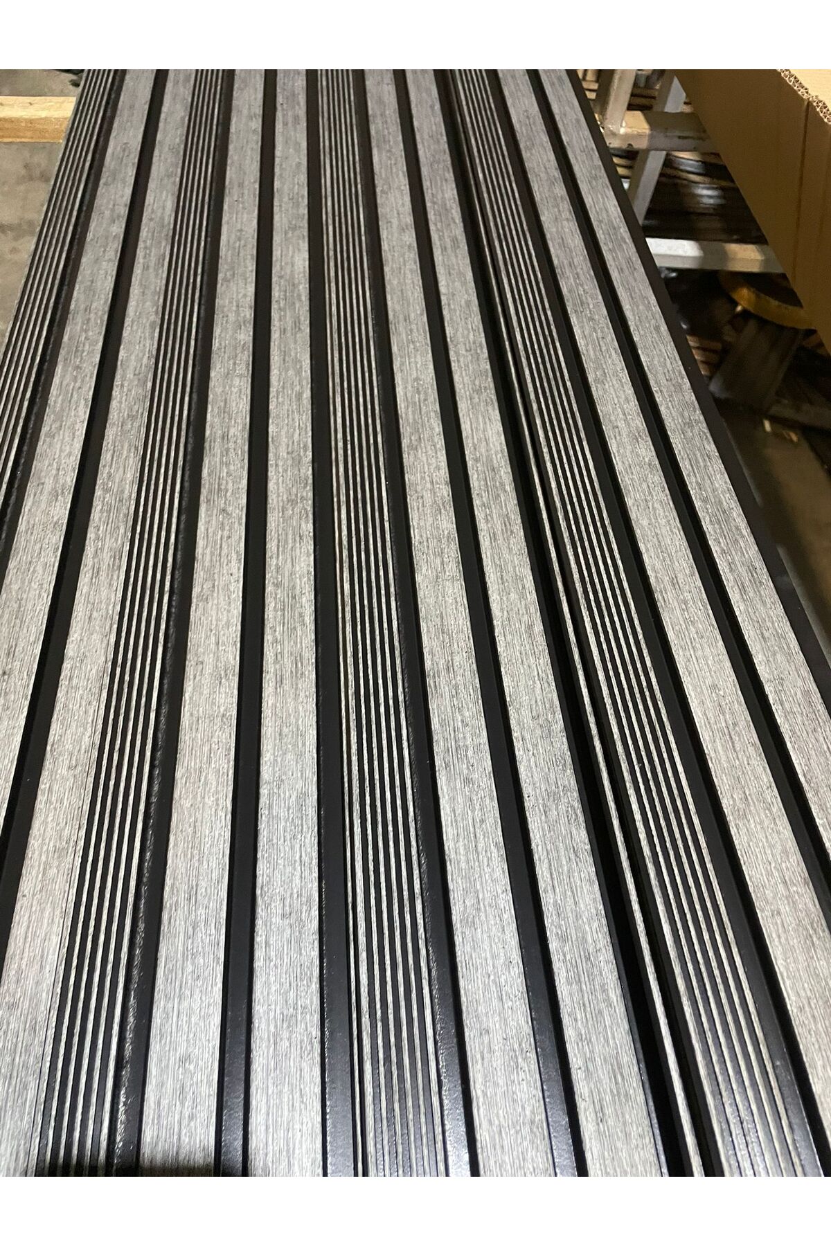 Lambiri ( 5 Adet 12x280 Cm ) Çizgili Model Ev, Ofis Pvc Duvar Paneli