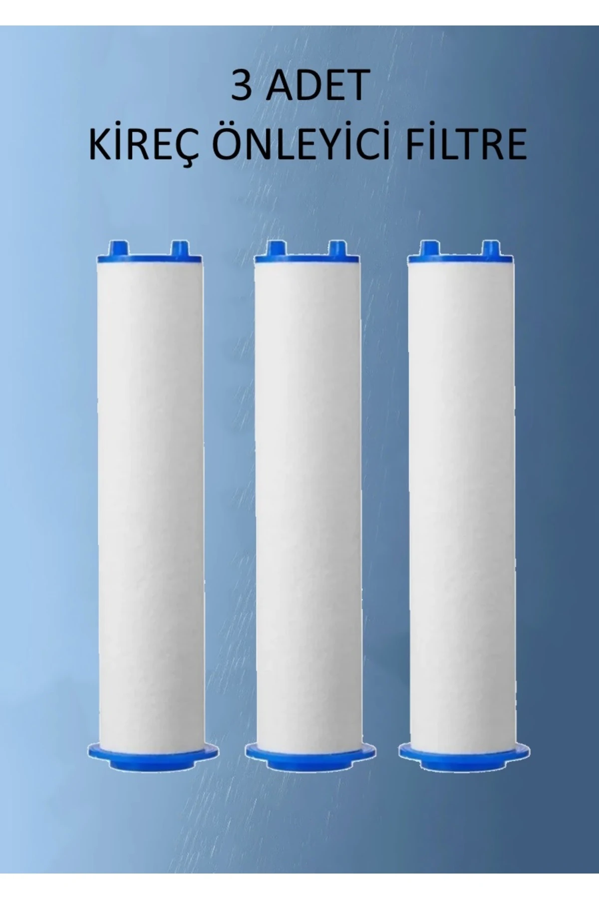 3 Fonksiyonlu Antrasit El Duşu ve Yedek 3 Filtreli Masajlı