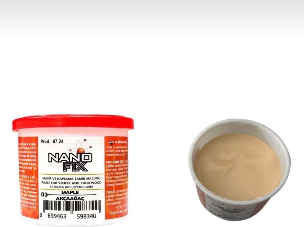 Mobilya Ahşap Tamir Dolgu Macunu Akçaağaç 200GR
