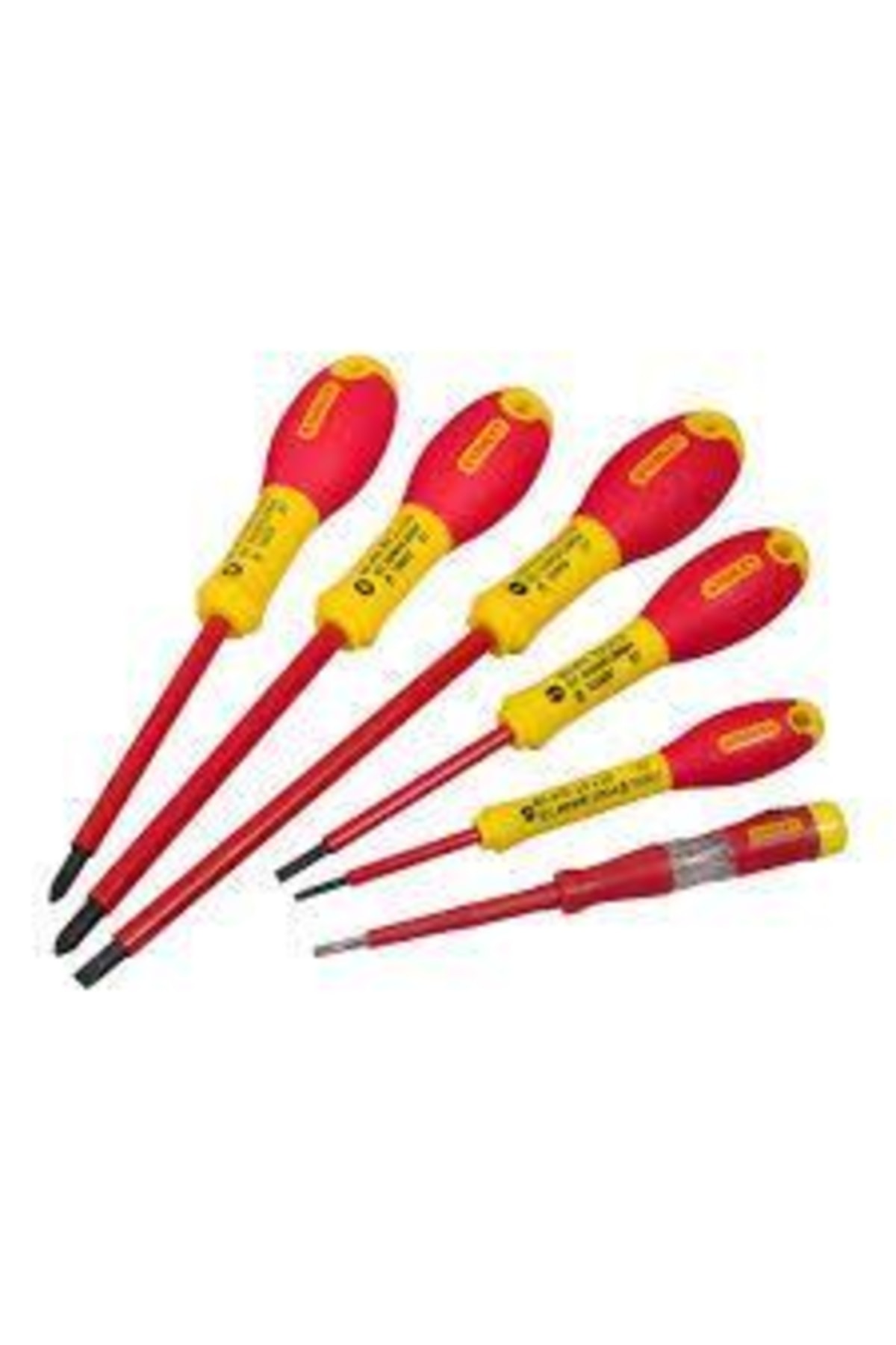 STANLEY Izoleli Tornavida Takımı 6 Parça
