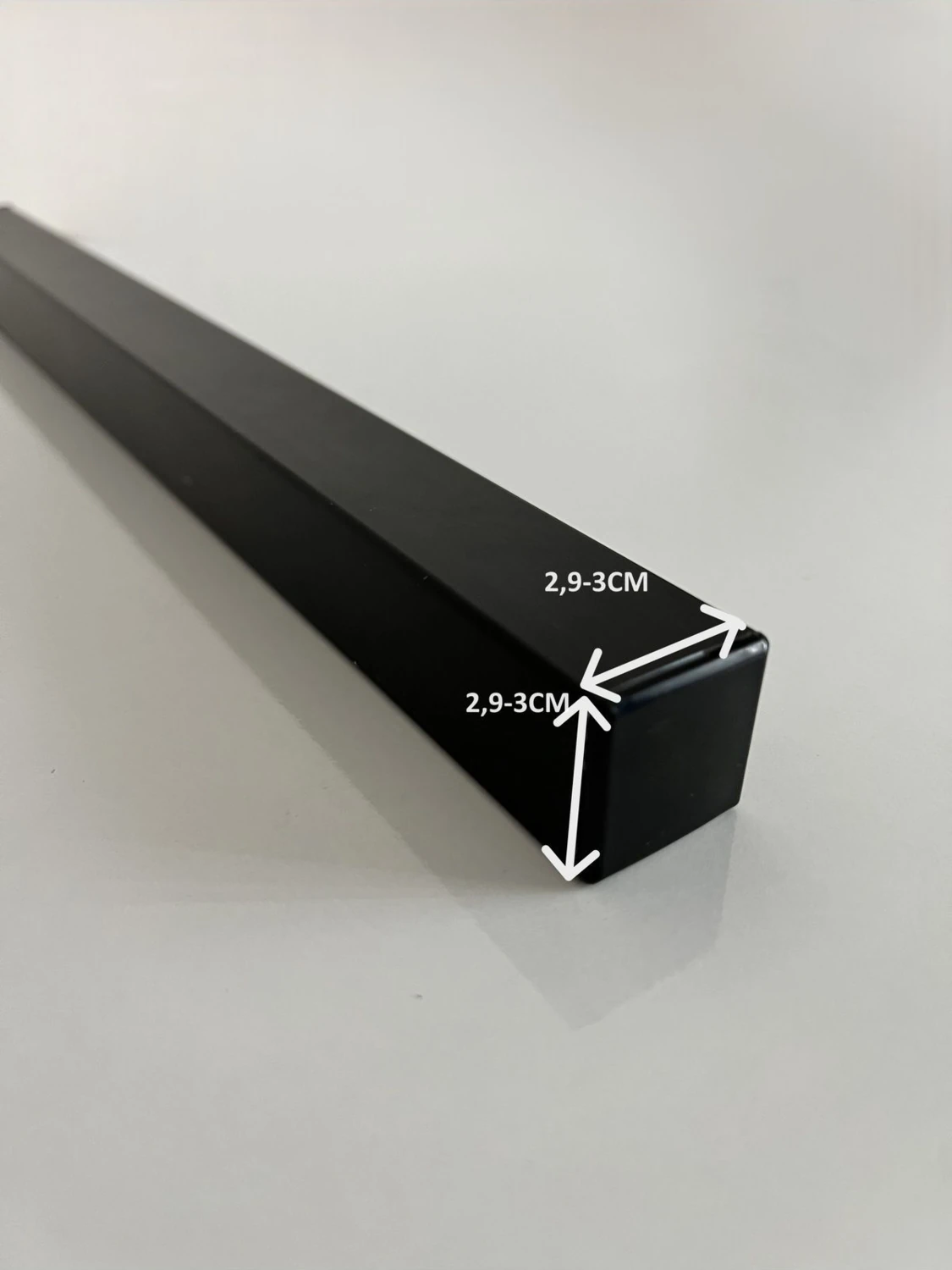 Çelik Kapı Çekme Kolu Kare Tip 50 cm Ayarlanabilir Sistem