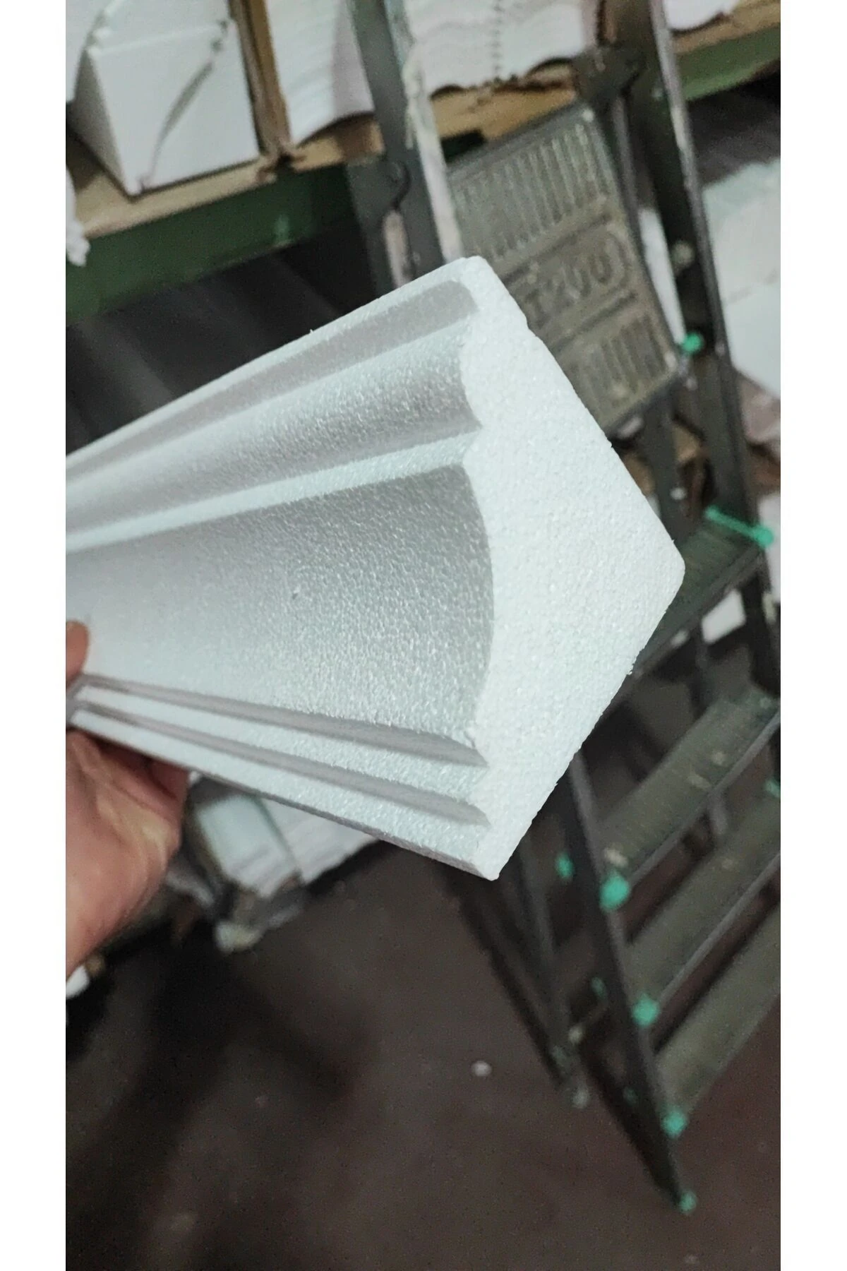 Hazır Korniş Önü Strafor Kartonpiyer Klk-1 10*10cm 2 Adet (4 METRE)