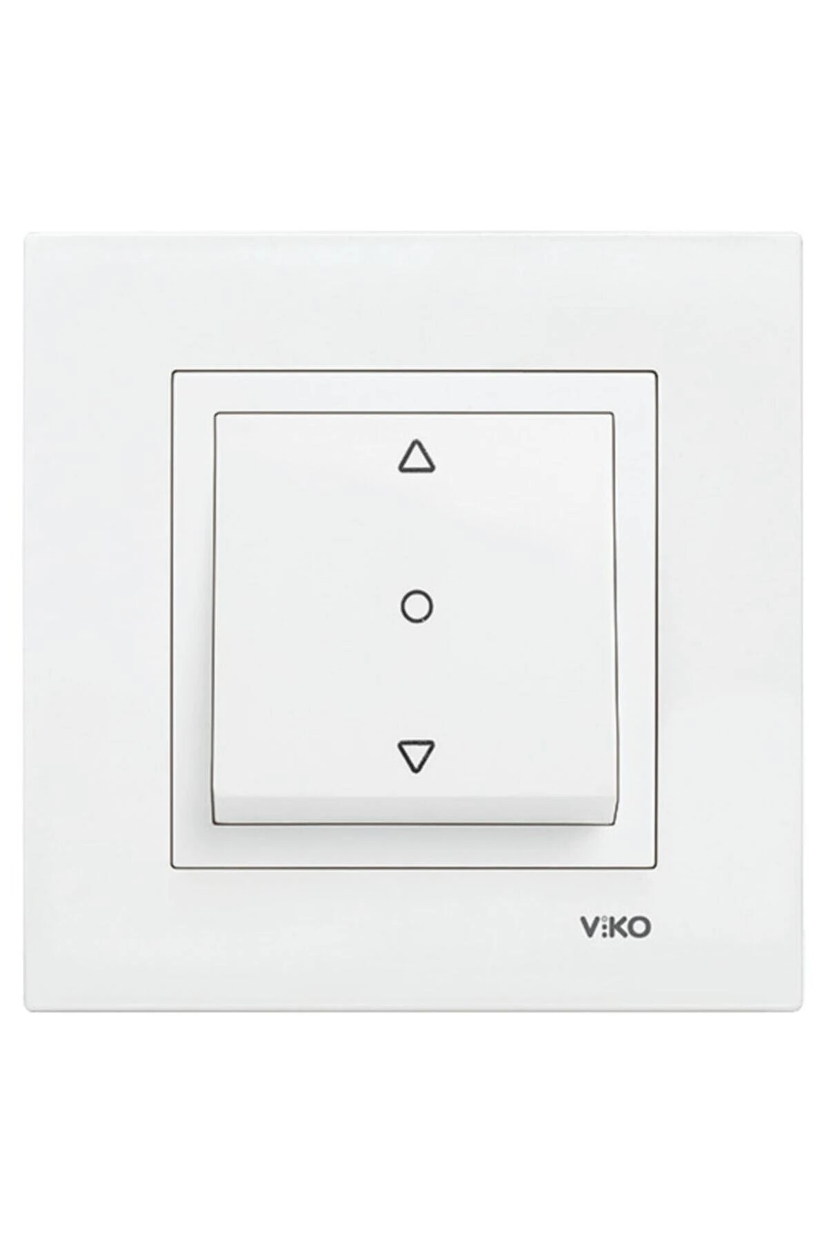 Karre Jaluzi Kumanda Anahtarı Tek Düğmeli Beyaz(çerçevesiz)(90967072)