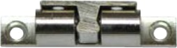 CANEX Bilyalı Pirinç Çıt Çıt Krom - 5.0 cm