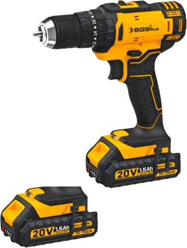 Akülü Darbeli Matkap Seti Çift Akülü 20 Volt -1.5 Amper  5248
