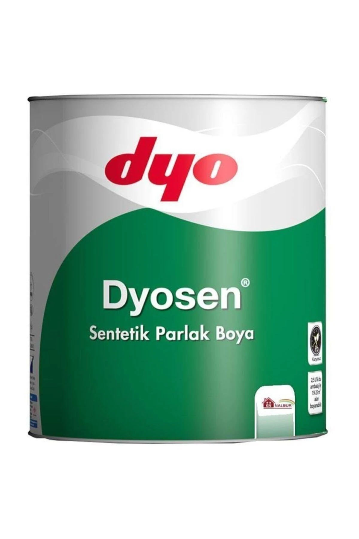 Dyo Krom Sarı Sen Sentetik Parlak Boya 0,75 l