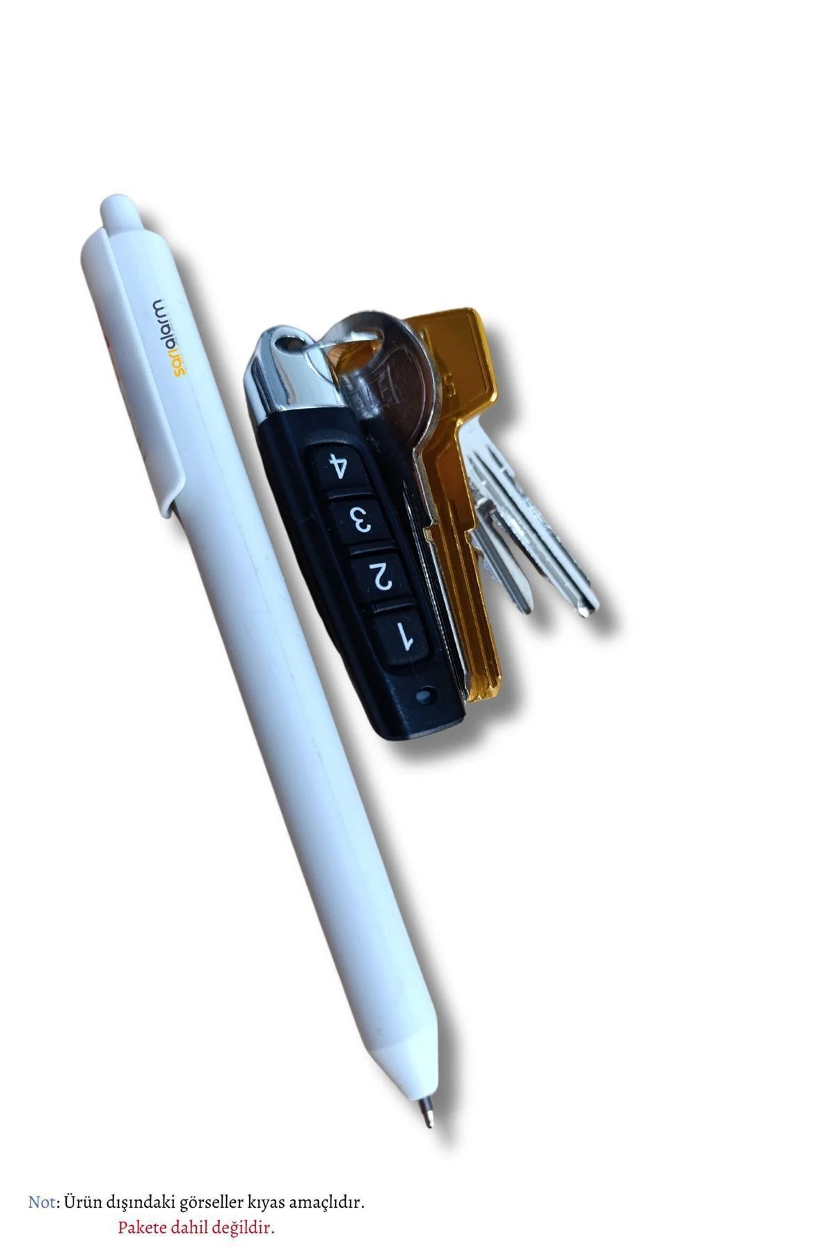 Uk-04 Mini Akıllı Otopark Kumandası Kalem Tipi 433.92 Mhz ( 1. Kalite -St İşlemcili )