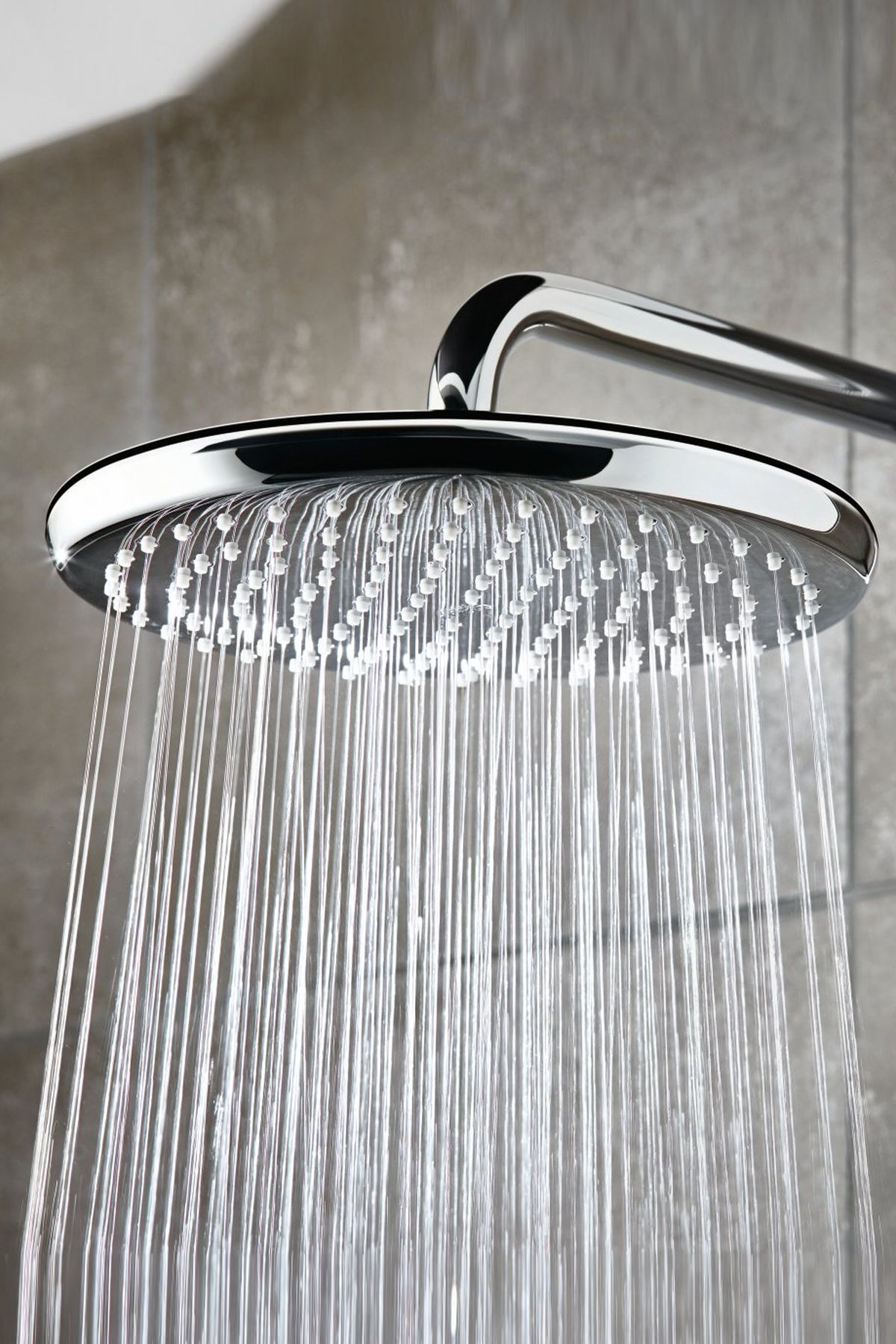 Tempesta System 250 Duvara Monte Duş Sistemi, Yön Değiştiricili, Krom-Beyaz - 26675000