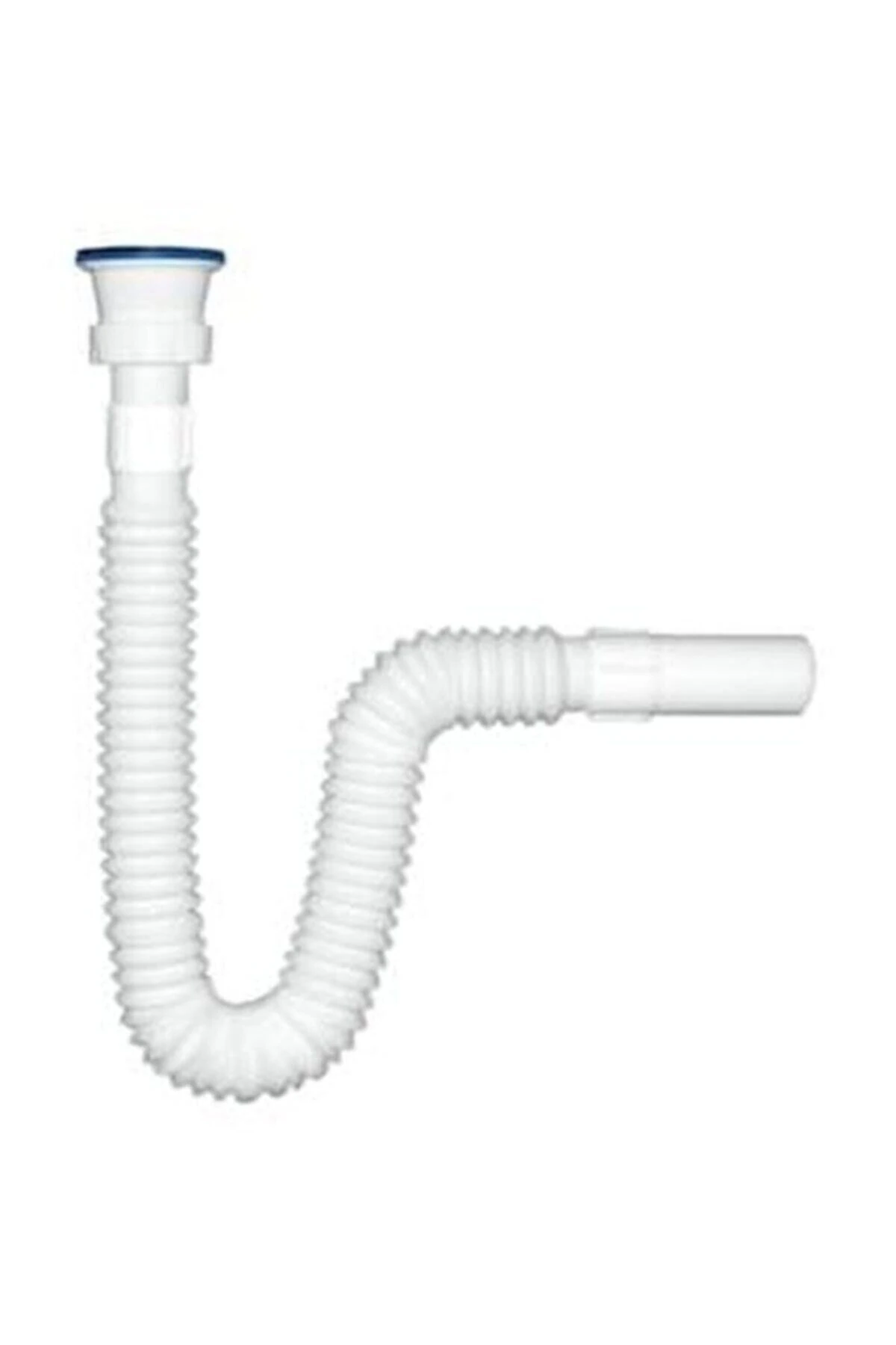 Uzun Körüklü Lavabo Sifonu Lavabo Gider Borusu 1.30 Metre