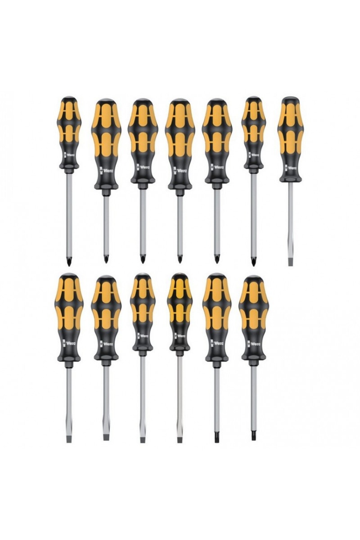 WERA 900 Chiseldriver Keski Tornavida Seti 13P Parça 05133285001