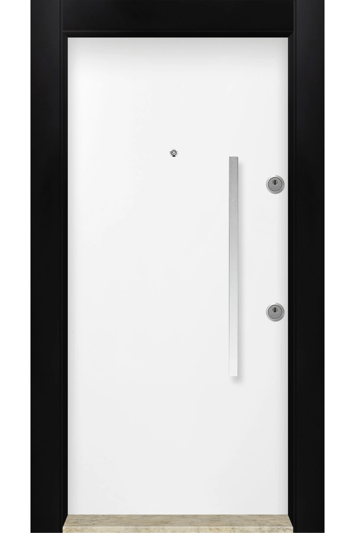 Dış Iklim Kapısı Yağmur'a Ve Güneşe Dayanıklı Çelik Kapı Mn-6040 Sol