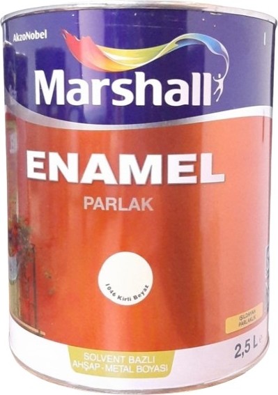 Enamel Parlak 1046 Kirli Beyaz 2,5 Lt