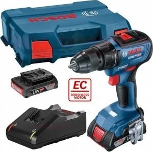 BOSCH GSB 18V-50 Akülü Darbeli Delme/Vidalama Çift Akü