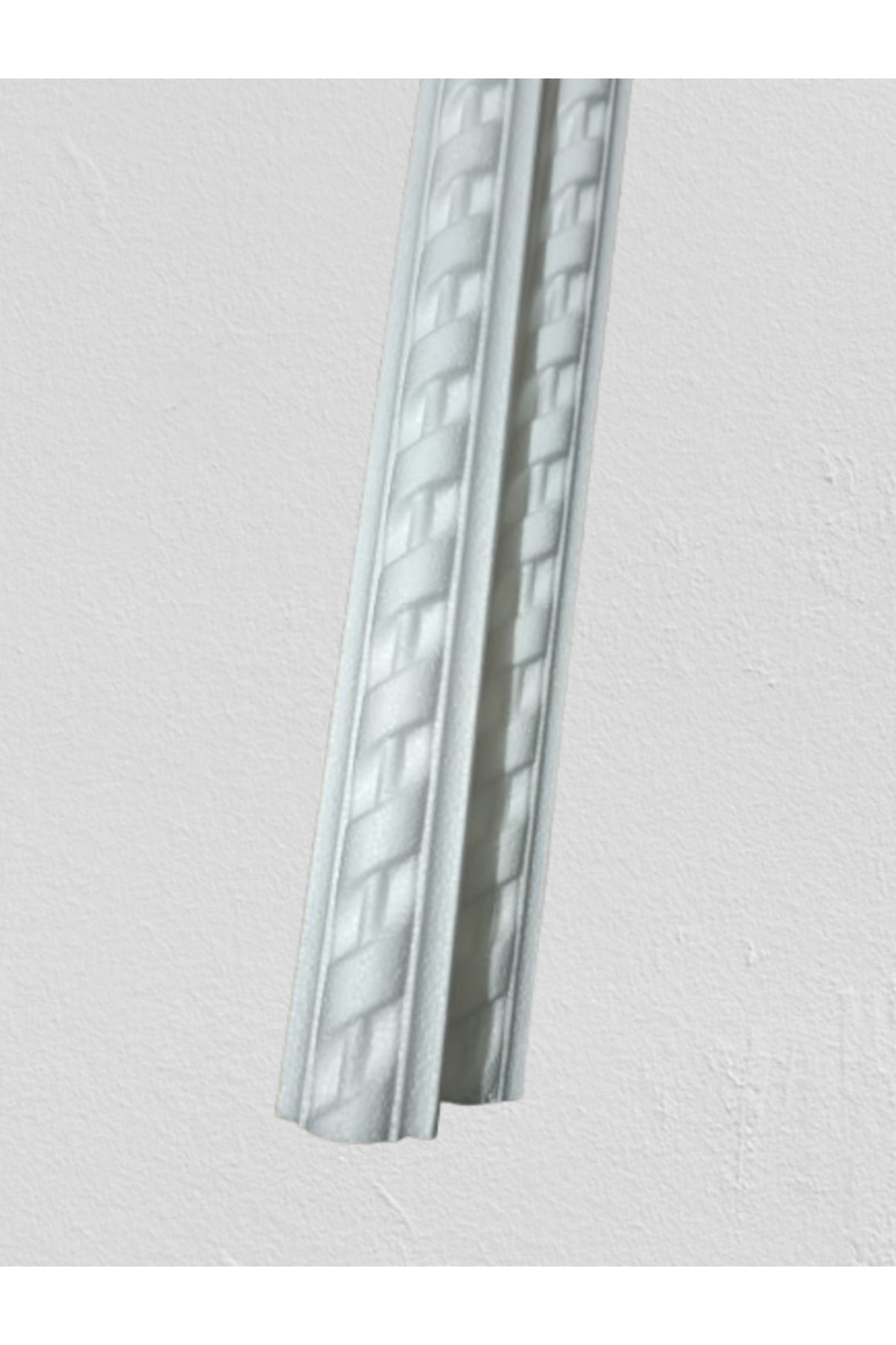 OZKUVVET 2 Metre(4 Parça-50cm) Geleneksel Desen Dekoratif Kartonpiyer Stropiyer Eps Köpük Çıta 4 Cm Genişlik