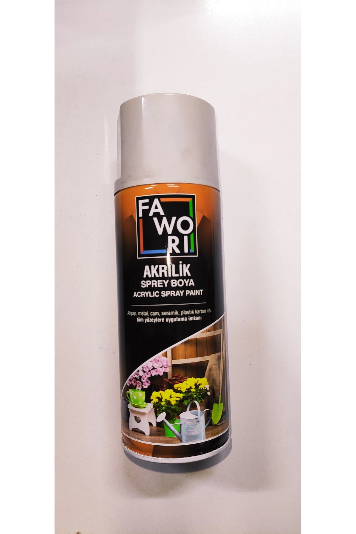 FAWORİ AKRİLİK SPREY BOYA AÇIK GRİ