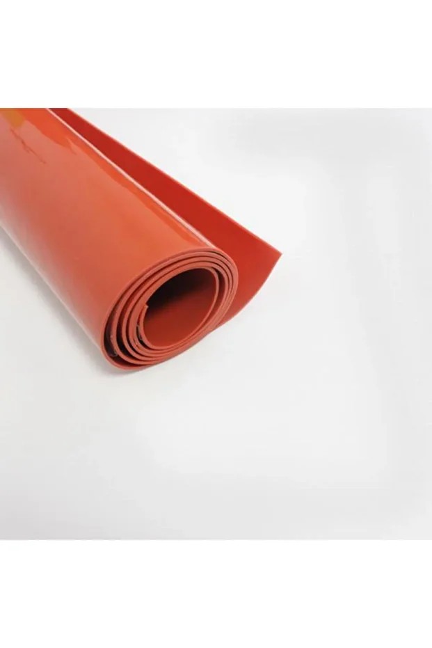 Silikon Levha Kırmızı 2 Mm (EN:1 MT BOY: 1 MT)