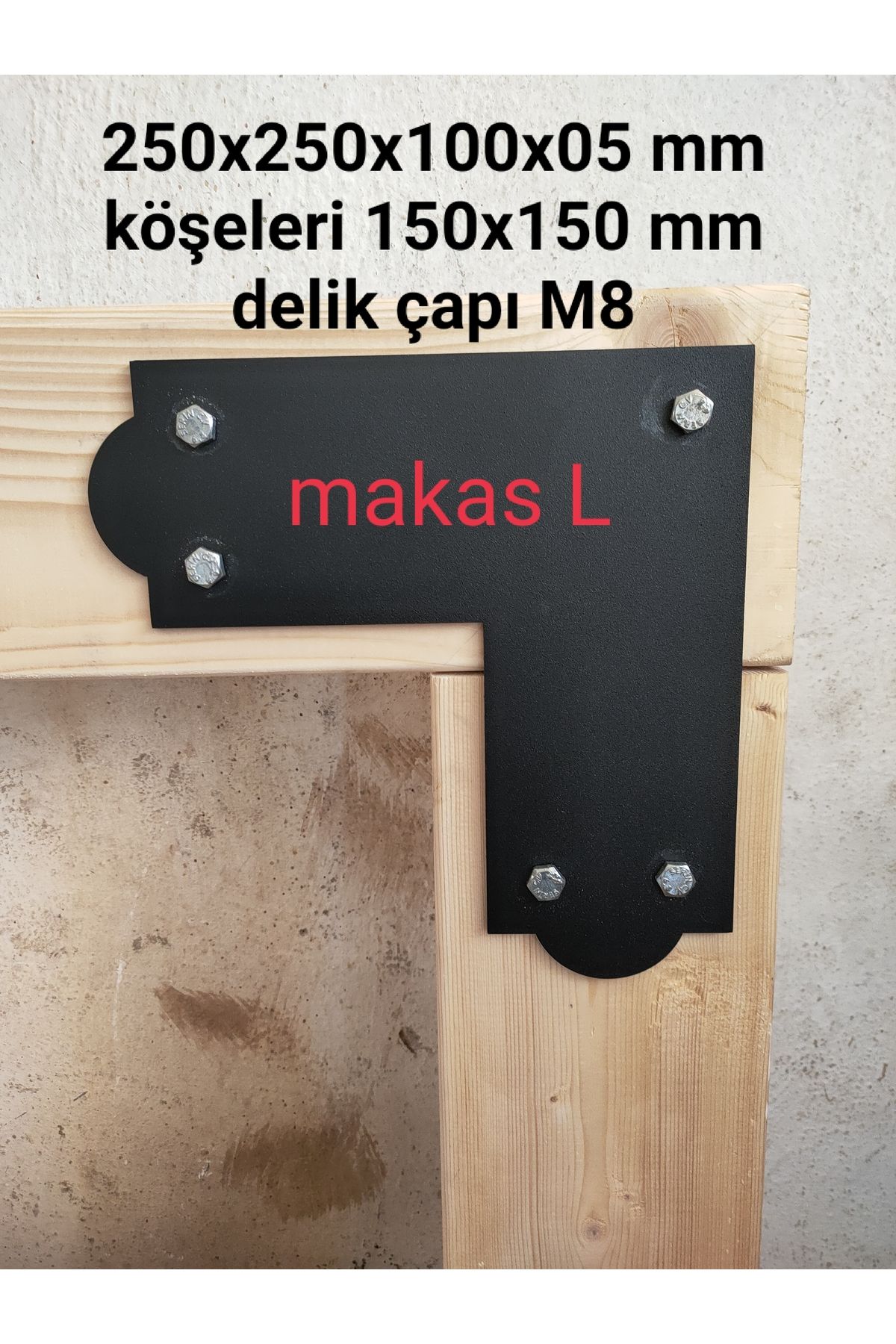 OZKUVVET MNBE- Pergule Pergole Pergola Çatı Makas Montaj Aparatı ( Makas LE )