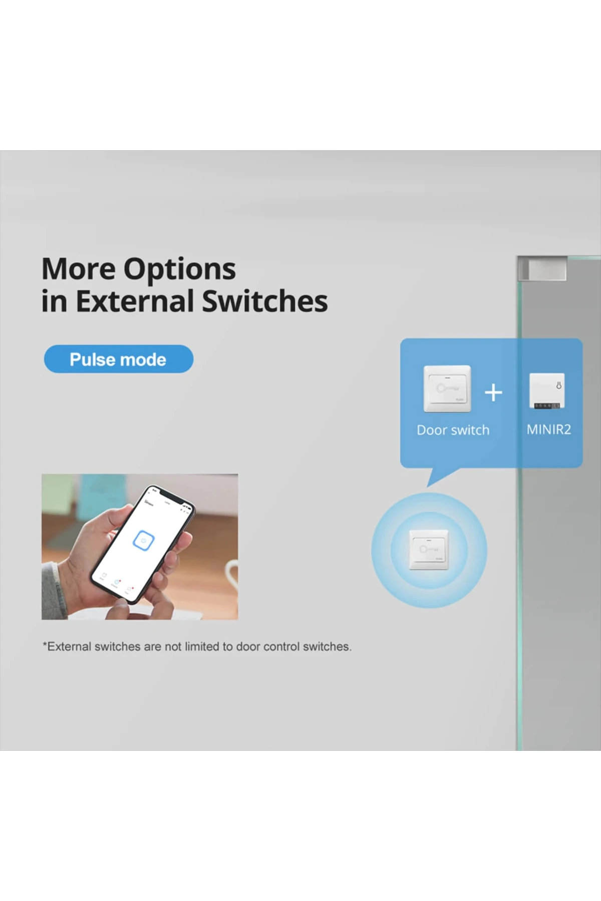 Mını R2 Akıllı Çift Yönlü Wifi Anahtarı