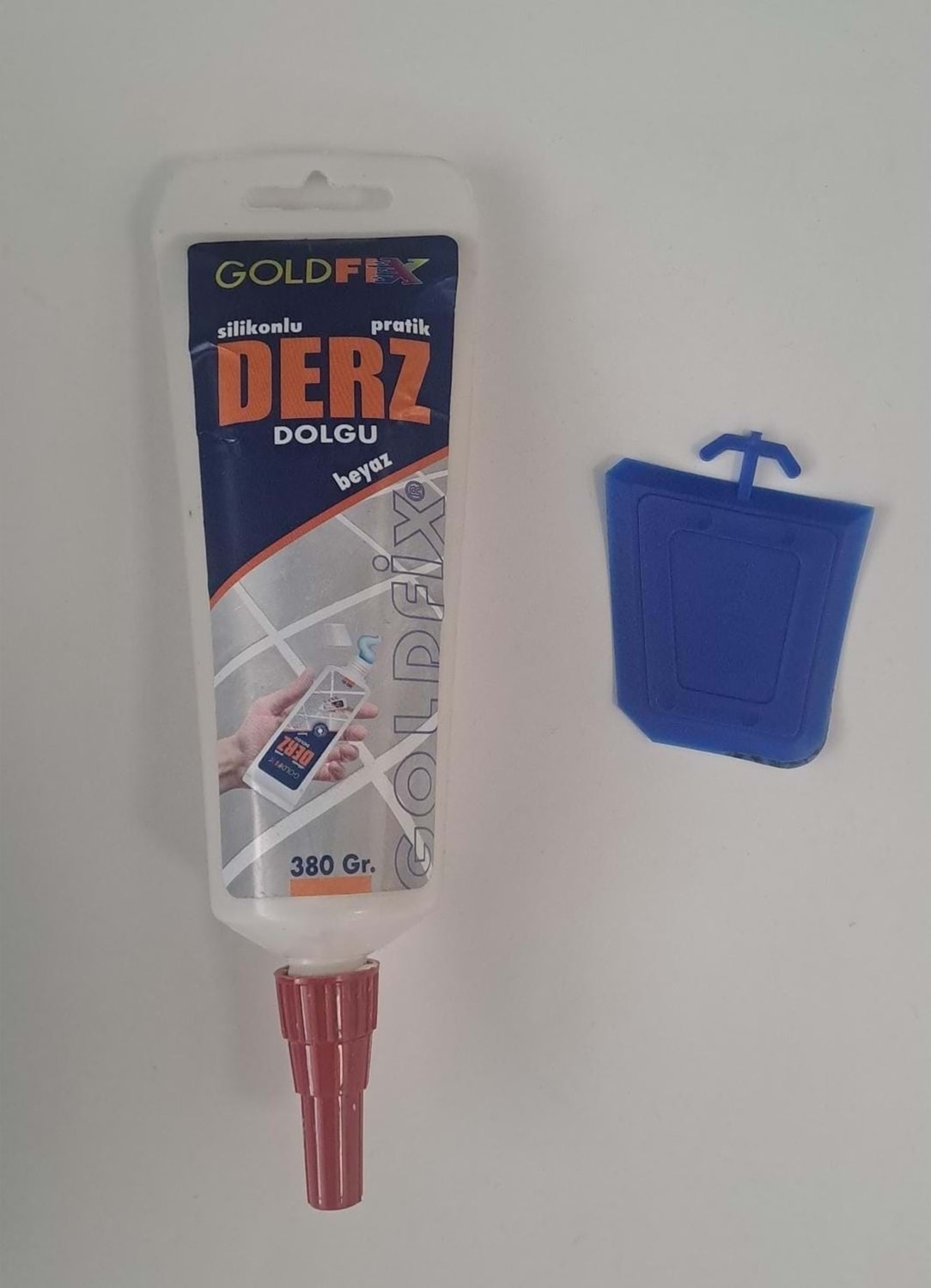 Derzmatik Gaga Uçlu Beyaz 380 gr - Hazır Silikonlu Derz Dolgu