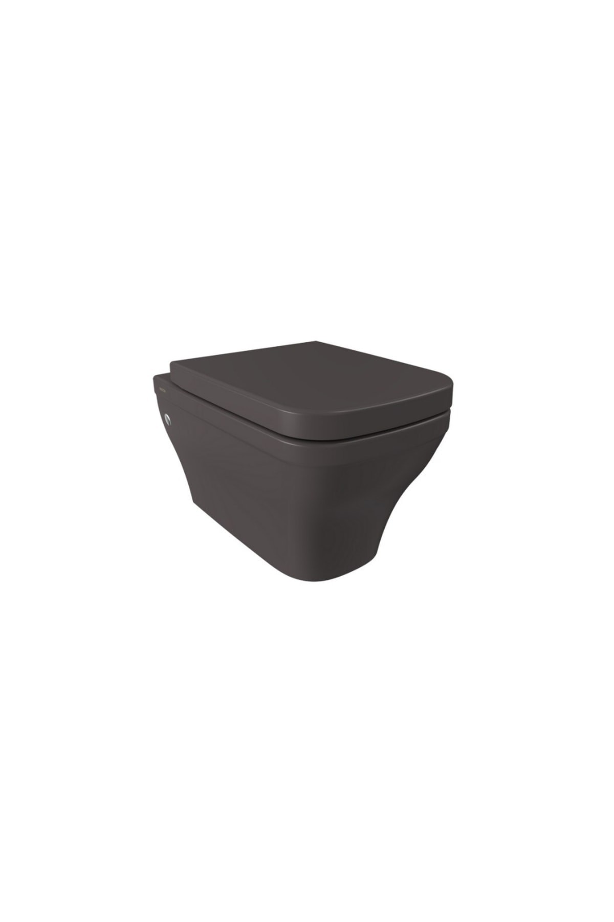 Firenze Rimless Asma Klozet Mat Antrasit Kapak Hariçtir 1304-020-0128