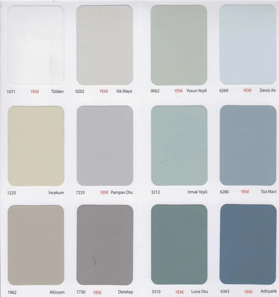 Dyo Beşyıldız Silikonlu Mat Iç Cephe Boyası 3.5 kg Buz Mavisi