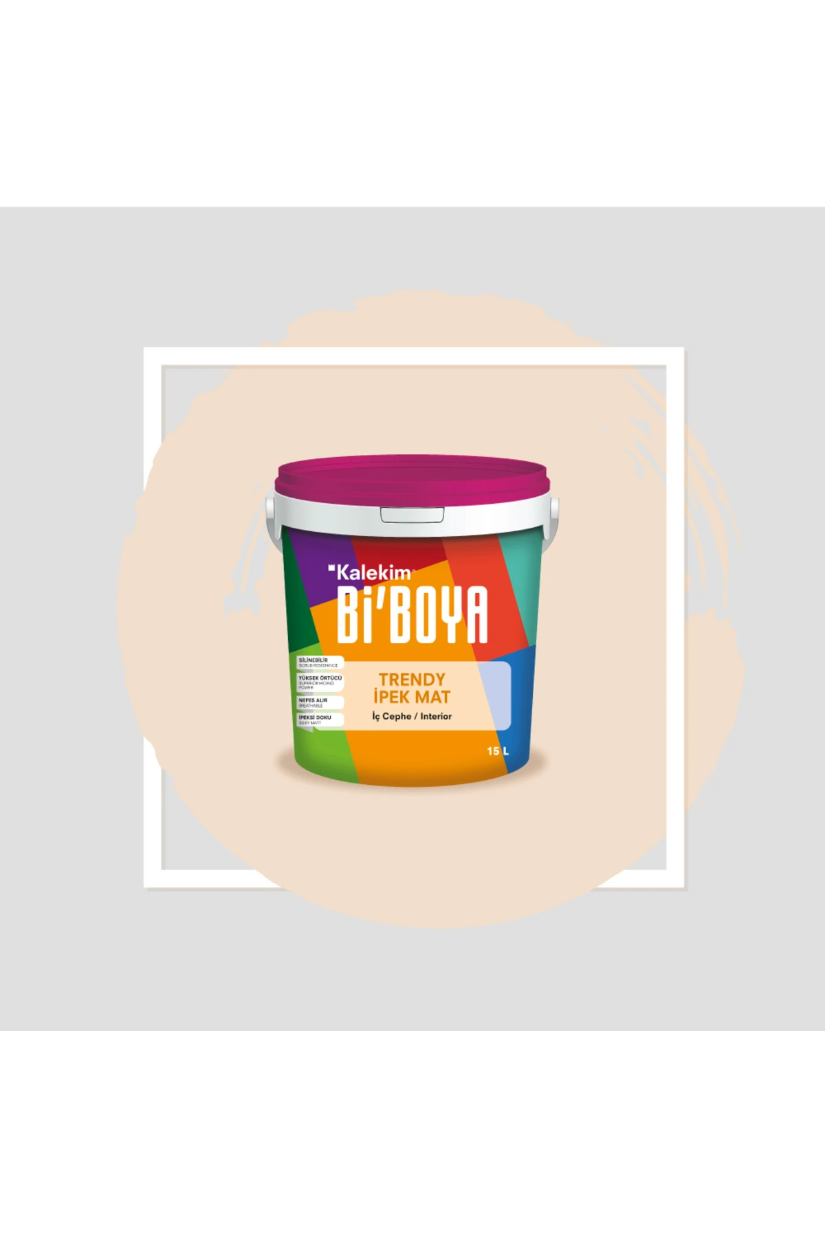 İpek Mat Trendy 15 Lt Acıbadem
