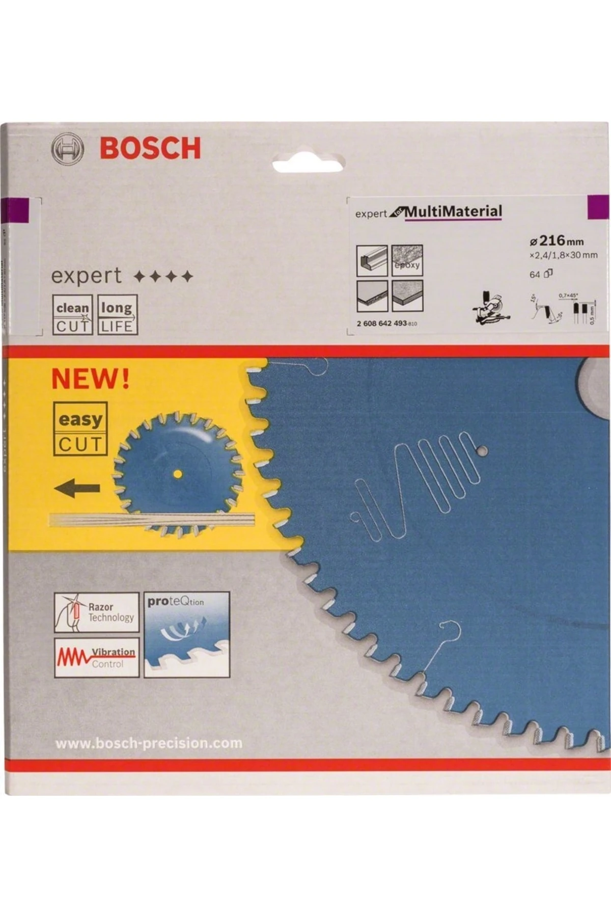 Expert For Multimaterial 216*30 Mm 64 D Daire Testere Bıçağı - 2608642493