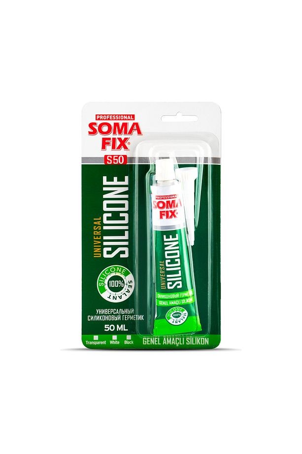 Tüp Silikon Şeffaf 70 gr S50