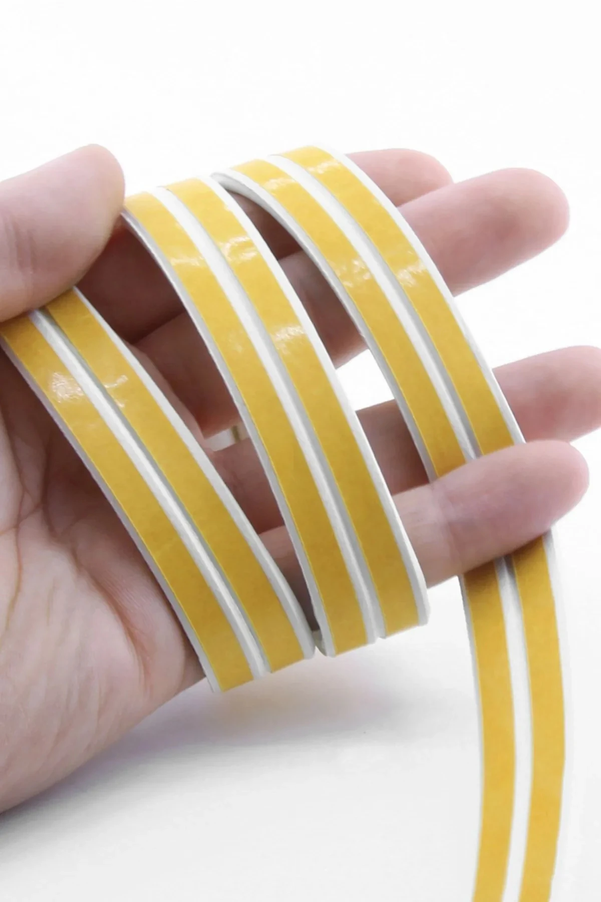 Kapı-pencere Isı Yalıtım Fitili - Yapışkanlı Izolasyon Contası 10(5X2) Metre-beyaz