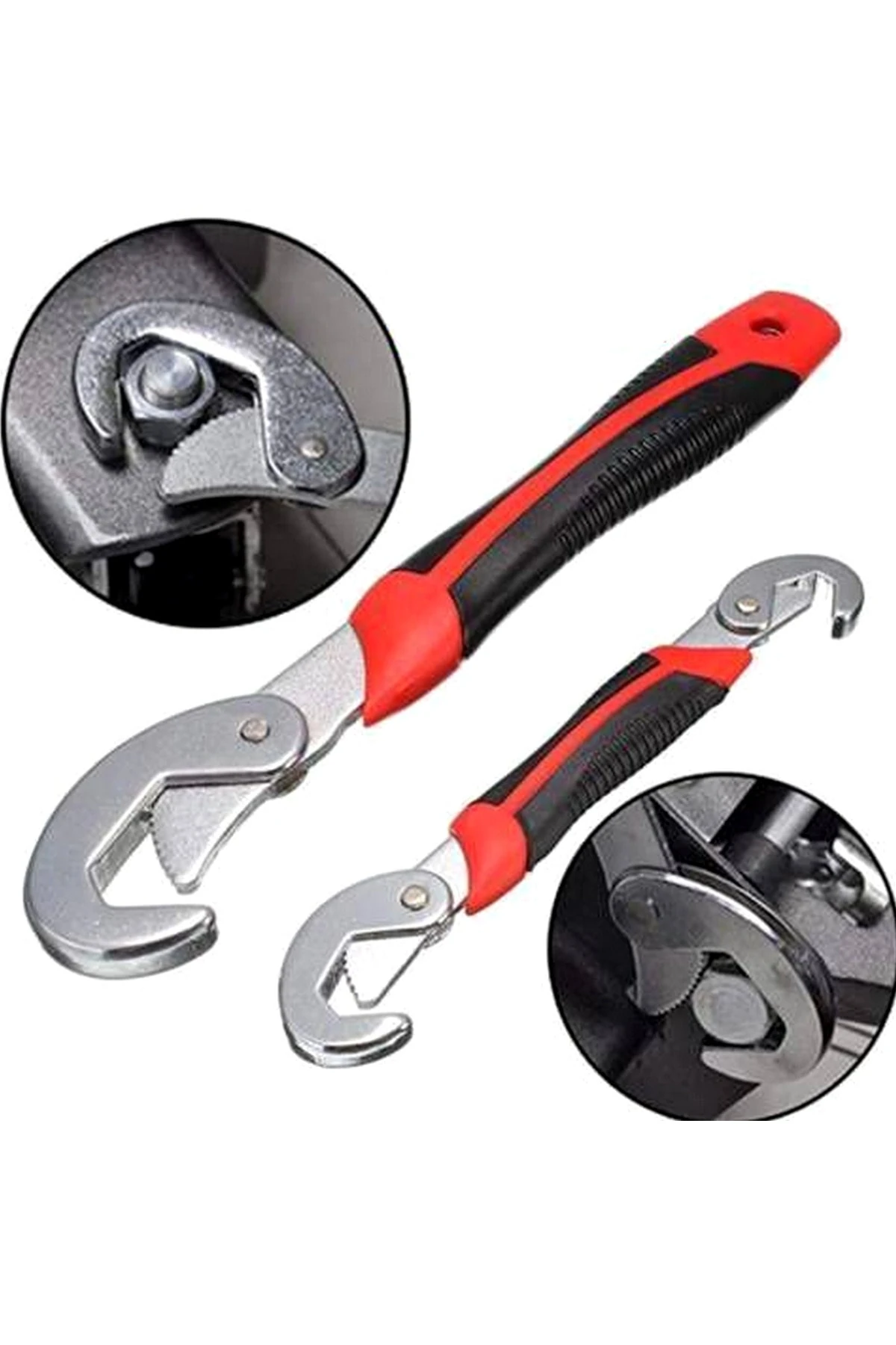 Çok Amaçlı Nano Grip Kurbağacık Akıllı Ingiliz Anahtarı Set 2li Set Kurbağacık Anahtarı