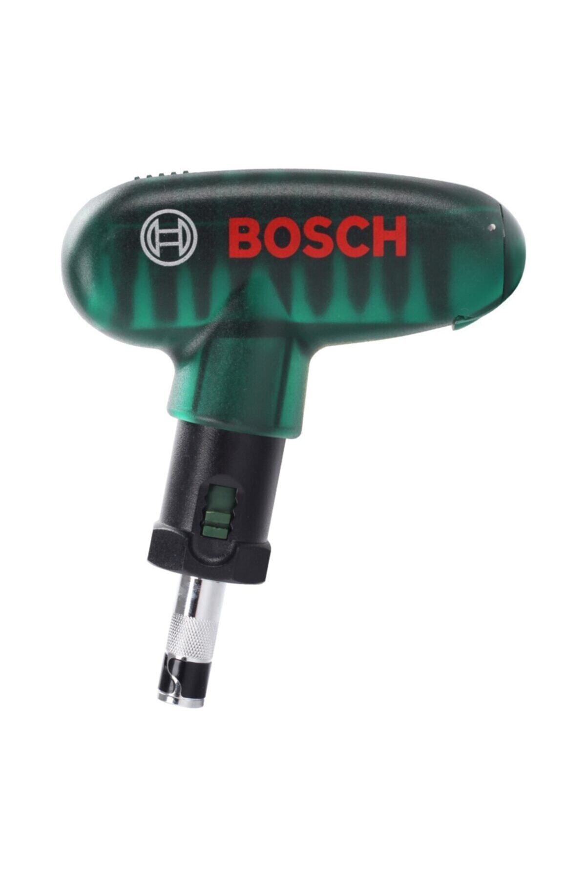 BOSCH 10 Parça Cırcırlı Tornavida Seti + 10 Parça Esnek Bükülebilir Vidalama Uzatma Adaptörü 30cm