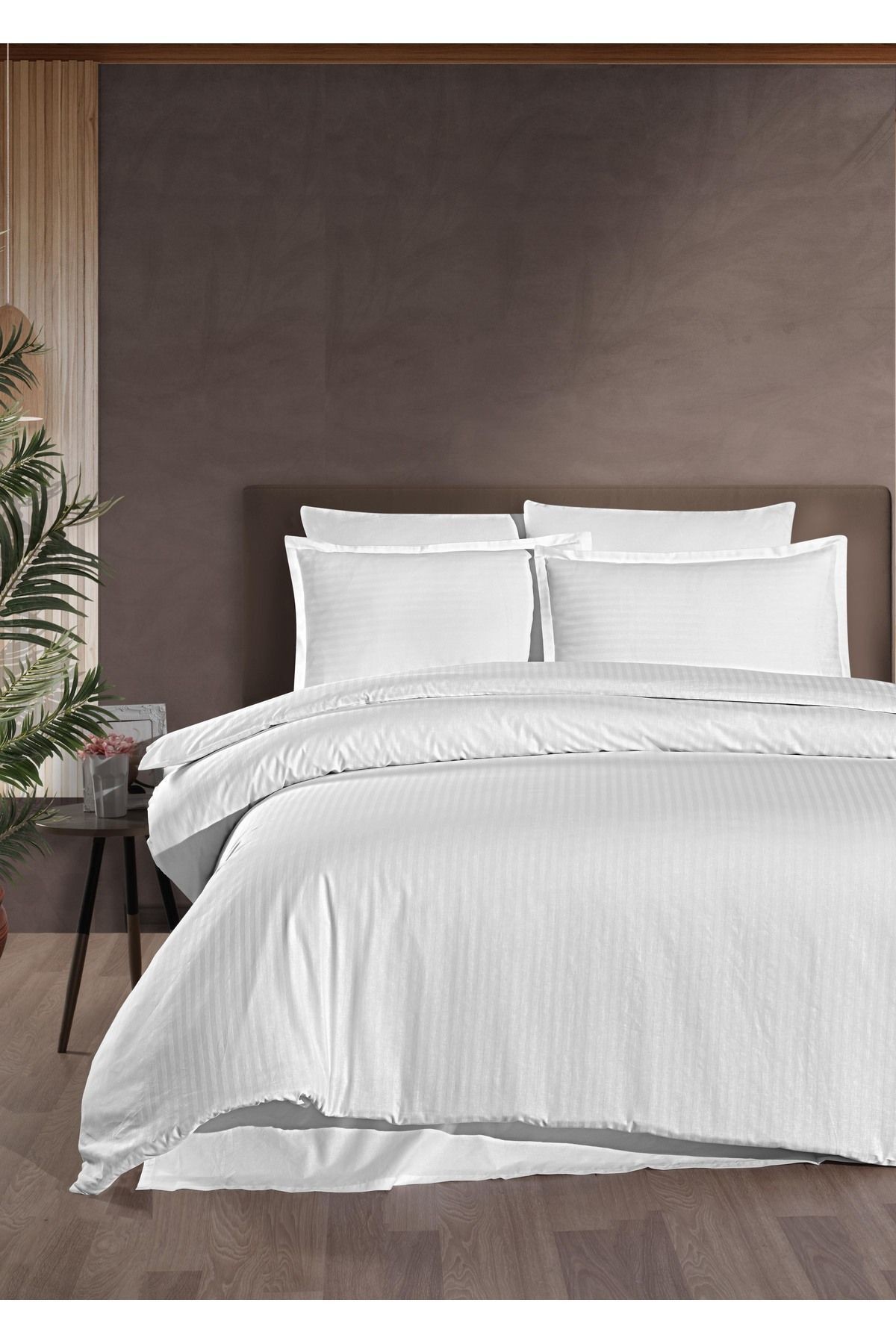 6 PARÇA %100 LÜKS COTTON, PAMUK  INFINITY POPLİN ÇİFT KİŞİLİK NEVRESİM TAKIMI
