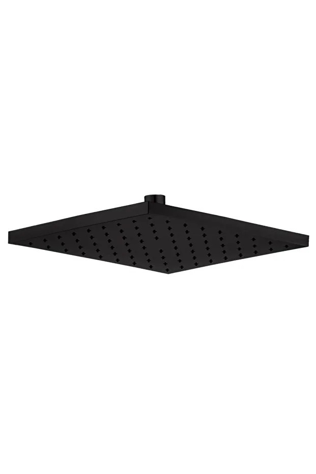 Tiera Tepe Duş Başlığı Mat Siyah (250x250 mm) 102145068C1