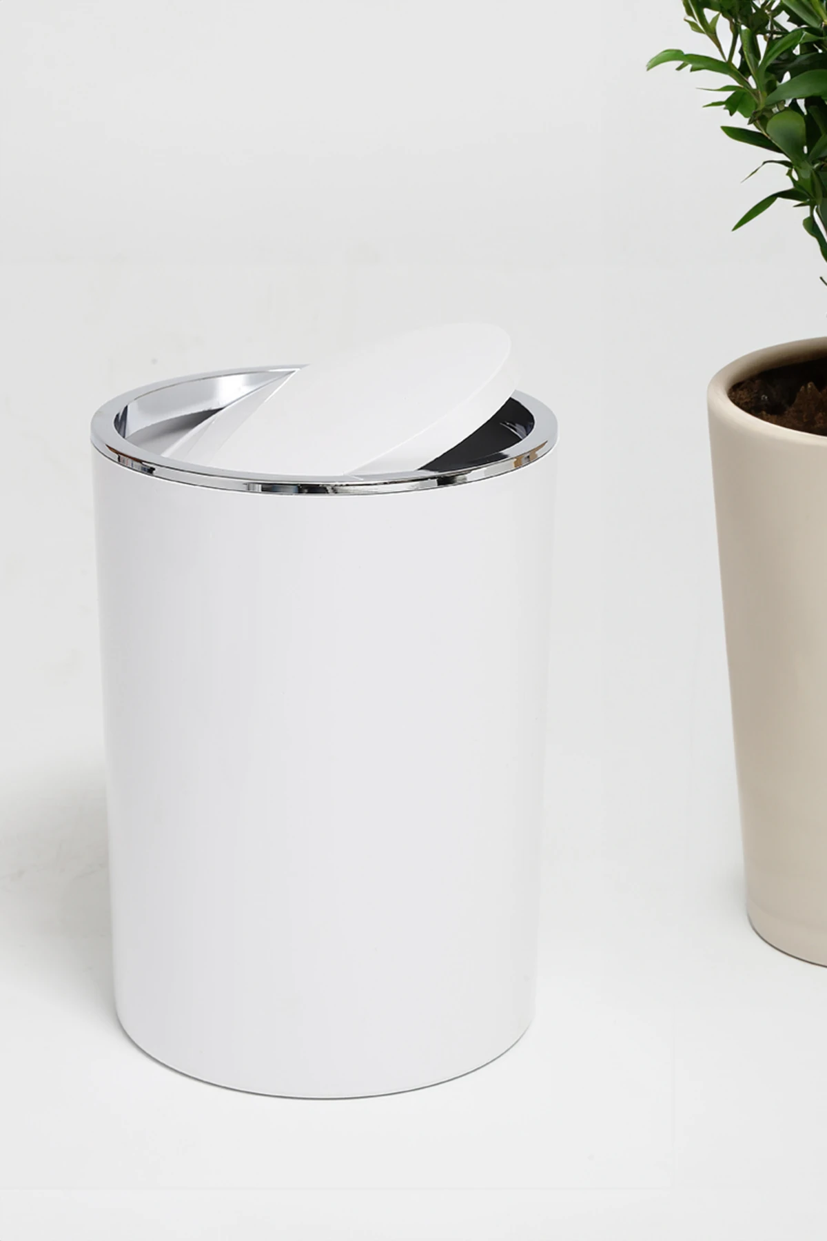 Lenox Çöp Kovası 6 Lt Beyaz