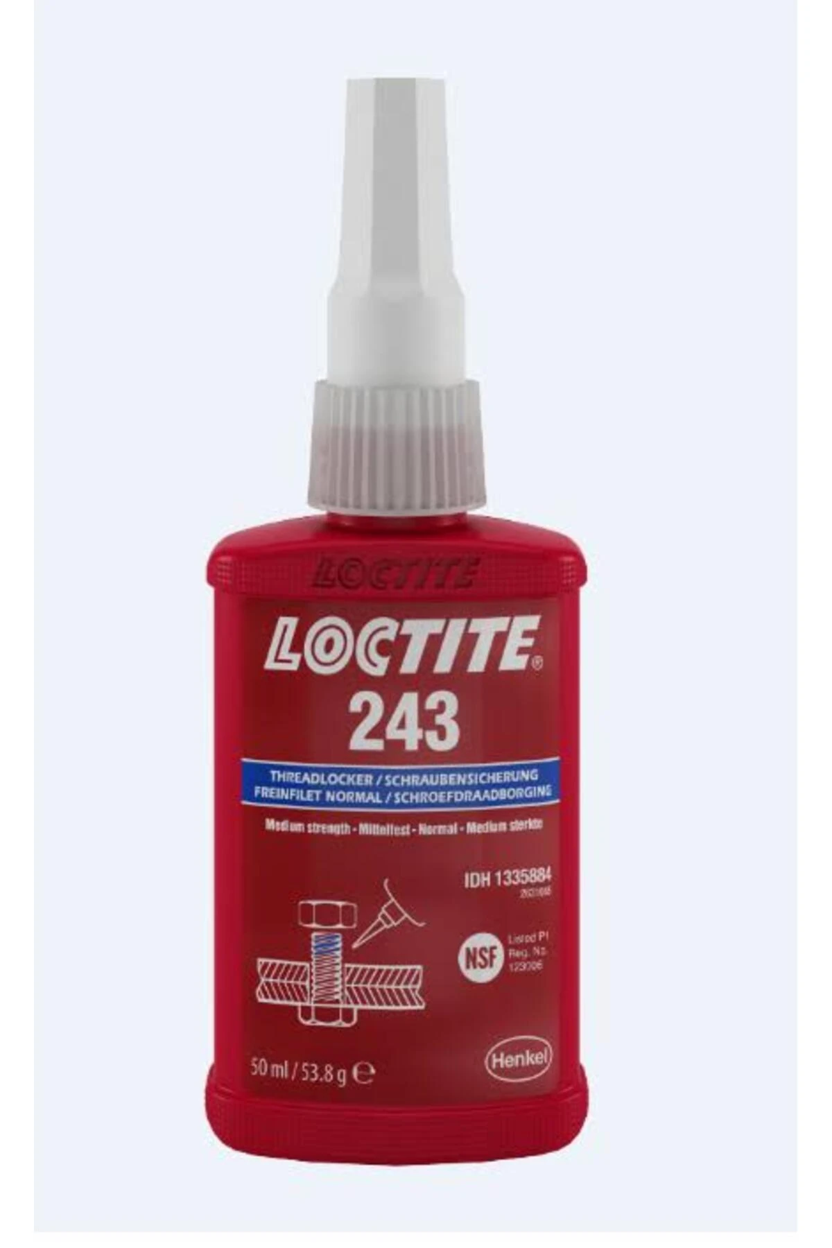 Loctıte 243 Orta Mukavemetli Sabitleyici 50ml Loctite
