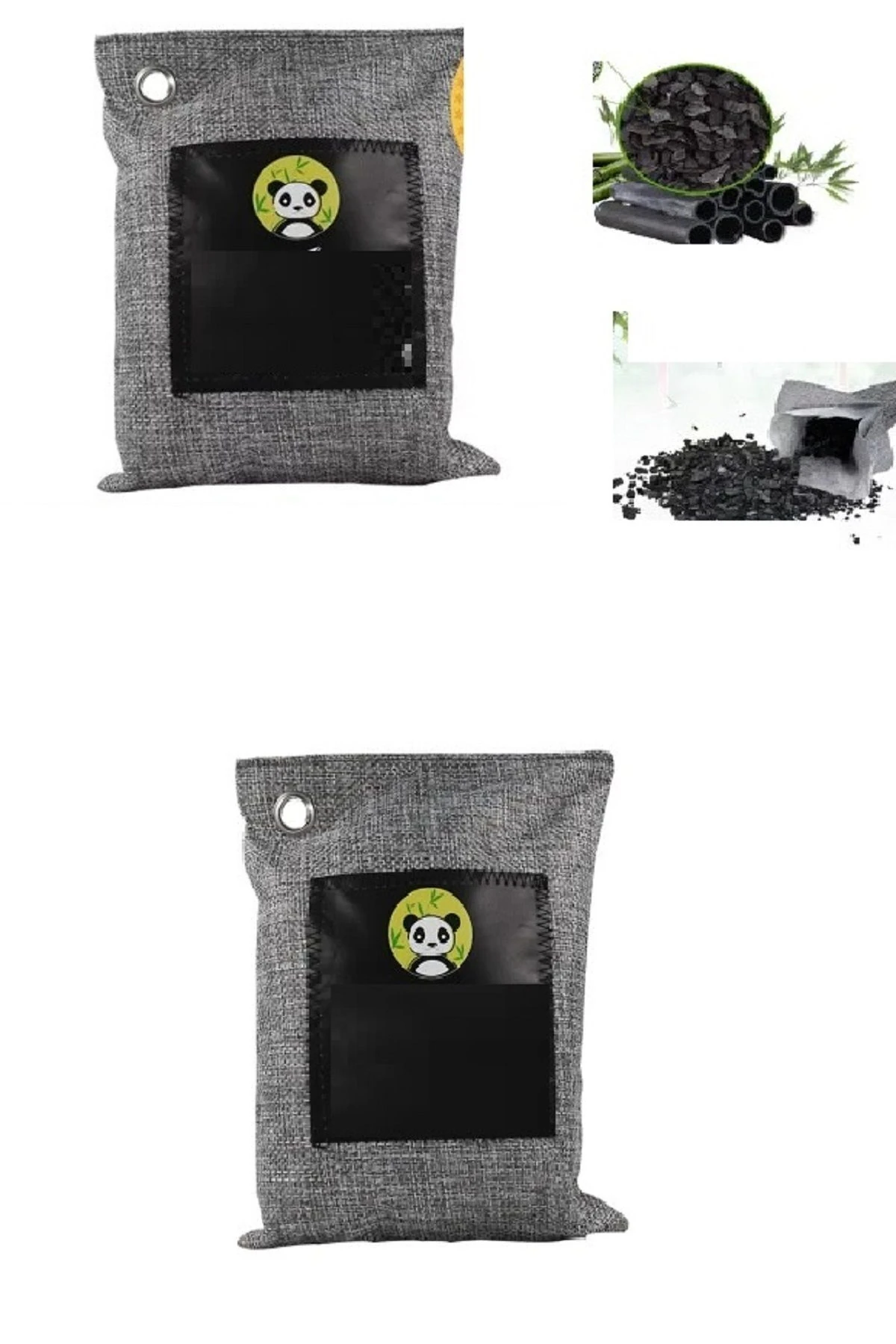 Hava Temizleme Torbası relatos 200g  Dolap- Banyo- Evcil Koku Giderici- Bambu Kömür Koku Emici