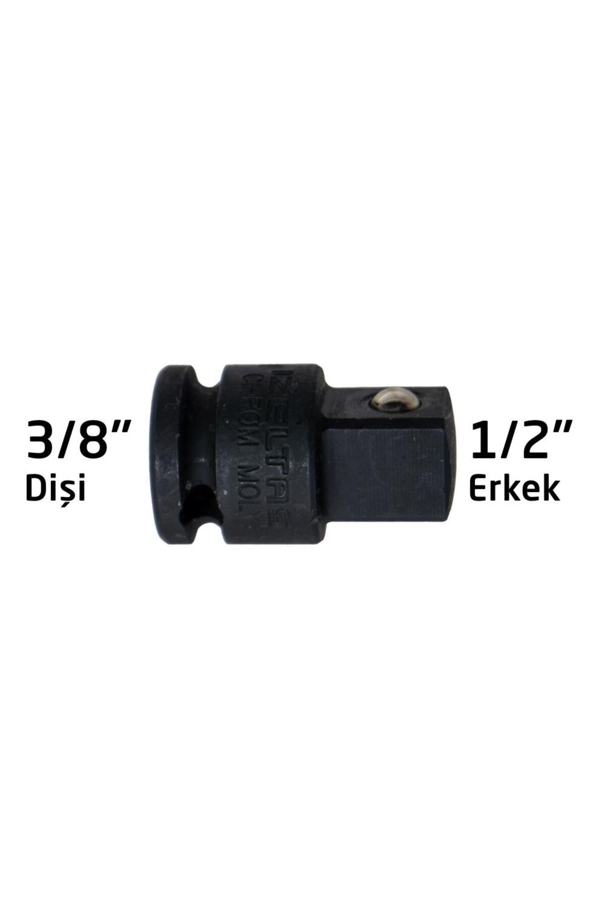 14000004621 Havalı Lokma Adaptörü 3/8" Dişi x 1/2" Erkek