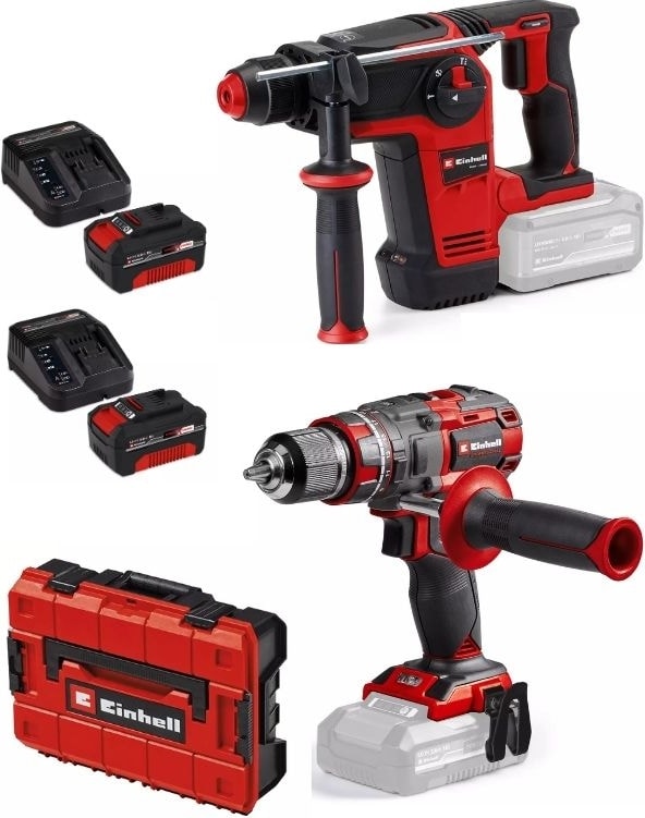 Tp-Hd 18/26 Li Bl Tp-Cd 18/80 Li-I Bl Matkap 2X4.0AH Akülü Kömürsüz Set